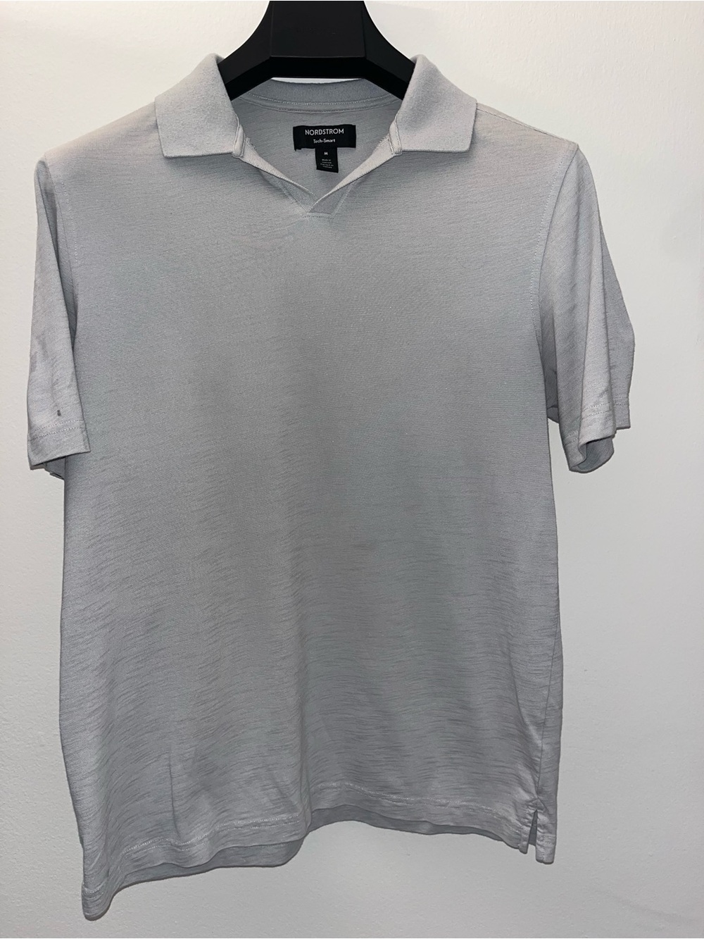 Nordstrom Men’s Light Gray Polo Knit Shirt